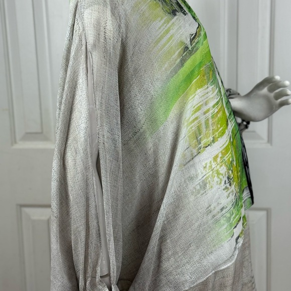 VERDA Stylish Green and Black Women's Dress Size 52. D33 - Picture 4 of 17